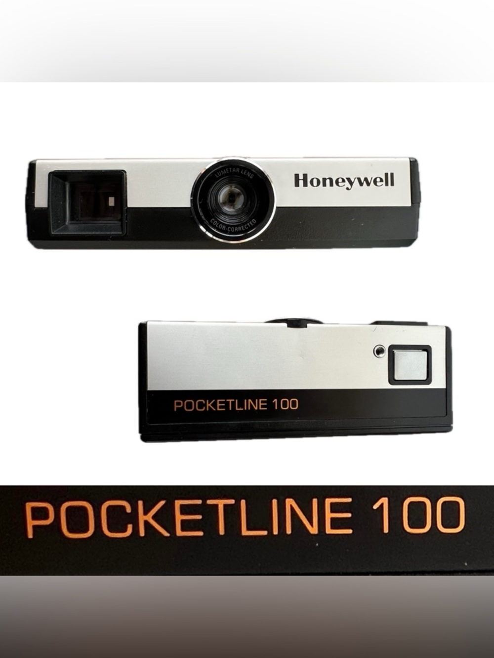 📷Vintage Honeywell Pocketline 100 (Rollei Variant) 110 Film Camera Retro + Case
